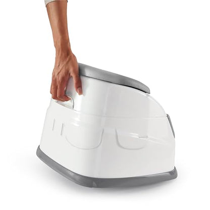 Ingenuity, Baby Base 2-in-1 Seat, Night Sky, Booster Chair, Dining and Feeding Seat for Toddlers, Easy to Clean with Removable and Self-Storing Tray, Ages 6 Months+