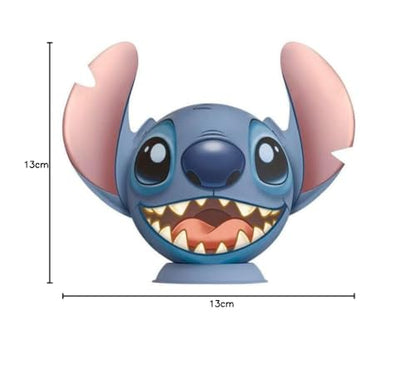 Ravensburger Disney Stitch 3D Jigsaw Puzzle for Children Age 6 Years Up - 72 Pieces - No Glue Required for Kids