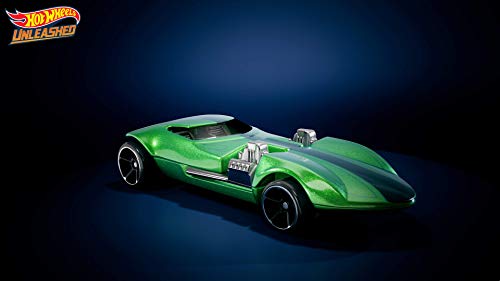 Hot Wheels Unleashed video game for PlayStation 5 by Deep Silver, showing colorful race car packaging and cover art.