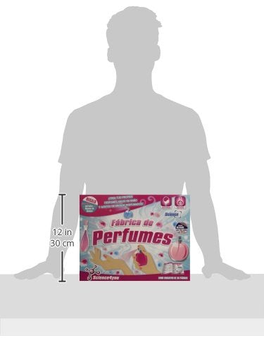 Science4you perfume super lab kit for kids, featuring a scientific perfume maker laboratory and 13 creative activities for ages 8-12.