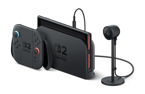 Nintendo Switch 2 Camera showing the compact design and lens, designed for capturing photos and videos on the Nintendo Switch 2 gaming console.