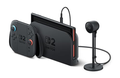 Nintendo Switch 2 Camera showing the compact design and lens, designed for capturing photos and videos on the Nintendo Switch 2 gaming console.