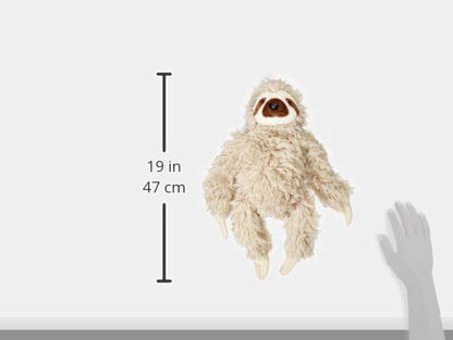 Wild Republic 12257 Sloth Plush, Soft Toy, Cuddlekins, Grey, 30 cm