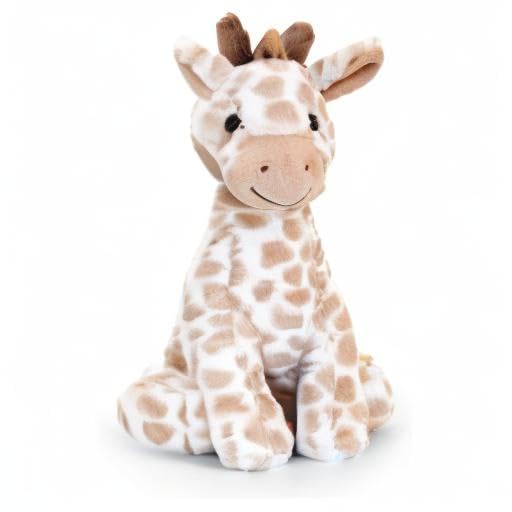 Keel Toys Teddy SN2653 26cm Nursery-Snuggle Giraffe Natural, Cream, Brown