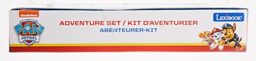LEXIBOOK, Paw Patrol, Adventurer Set for Children, Walkie-Talkies 120m, Binoculars, Compass, Torchlight, Blue/Red, RPTW12PA