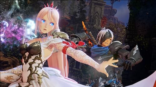 Nintendo Switch game case for Tales of ARISE Beyond the Dawn Edition by Bandai Namco, featuring artwork on the cover.