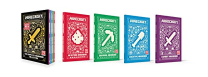 Minecraft: The Complete Handbook Collection – 4 Book Box-Set: The essential official guide book box set for the best-selling video game of all time – perfect Christmas gift for kids and teens