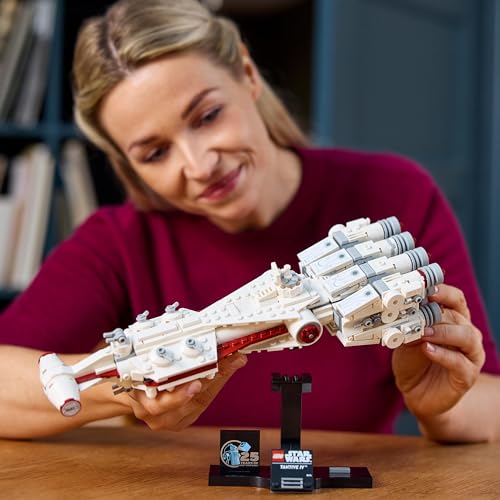 LEGO Star Wars Tantive IV set, detailed starship model kit showcasing iconic vehicle from A New Hope for collectors.