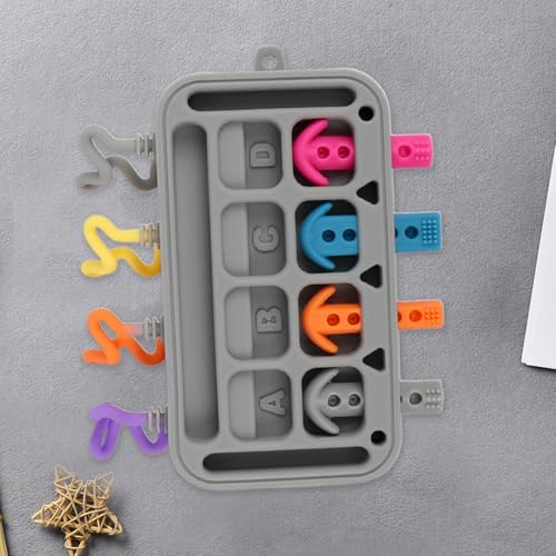 Yurosuis Activity Board for Baby,Silicone Educational Learning Toy,Toddler Sensory Toys - for 1-3 Years Old Kids Boys Girls Children Home School Kindergarten Travel