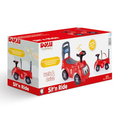 Dolu Sit and Ride Full Mini Ranger - Red