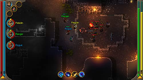 Screenshot of Hammerwatch 2: Chronicles Edition game for PS5 showing vibrant fantasy-themed game artwork and title screen.