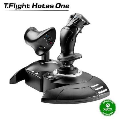 Thrustmaster T.Flight Hotas One Xbox flight stick with detachable throttle, official licensed controller for Xbox Series X|S and PC.