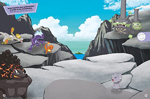 Colorful Pokémon stickers from the Farshore sticker book, featuring various characters and designs for fans.