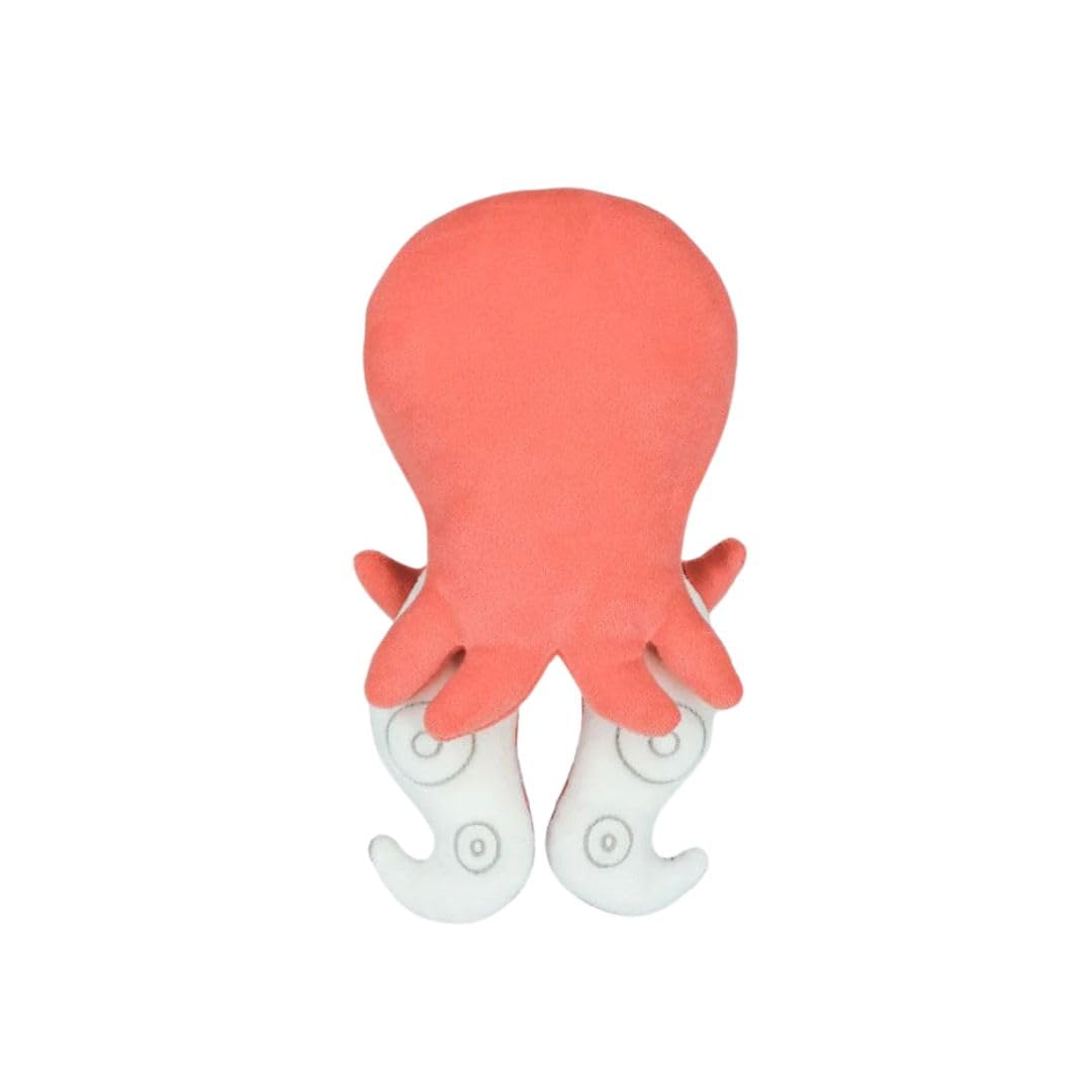 San-Ei Splatoon 3 Red Octopus plush toy by Together Plus, soft Nintendo character plush in S size, with vibrant red octopus design.