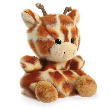 Aurora Palm Pals, Safara The Giraffe Soft Toy, 33477, 5 inches, Multi-Coloured