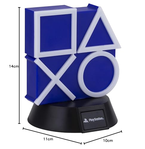 Paladone Playstation 5 Icon Light Gaming Home Décor Merchandise Blue, PP7929PS