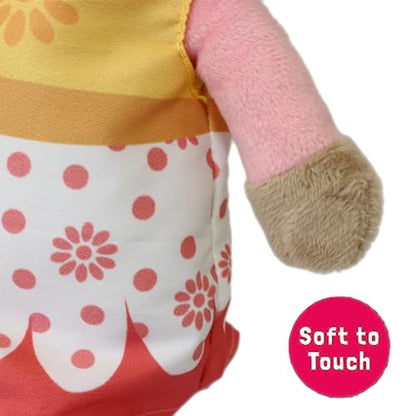 In the Night Garden Upsy Daisy Talking Teddy Bear, Cbeebies Cute & sensory toys. Comforting sounds. Kids Toys & Baby toys 0-6 months, Pink