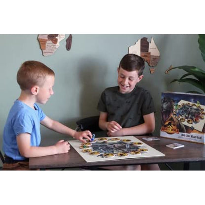Cartamundi Jurassic World Dino Chase Board Game, Exciting Family Friendly Dinosaur Game, For 2-4 Players, Great Gift For Kids Aged 4+