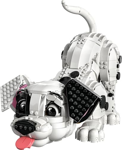 LEGO | Disney 101 Dalmatians Puppy Figure - Customisable Building Set for Adults - Transforms Into 1 of 6 Cute Dogs with a Rotating Head and Tail - DIY Home Decor - Gift Idea for Fans - 43269