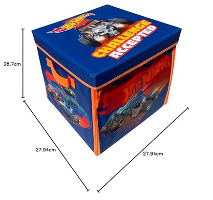 PETERKIN | Hot Wheels ZipBin Playmat and Storage | Storage for 300 cars and playmat! | Toy Cars & Motors | Ages 3+