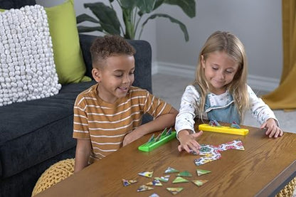 Triominos Junior: Paw Patrol | Match Your Favourite Paw Patrol Characters or Complete the Triangular Puzzle! | For 1-4 Players Ages 3+