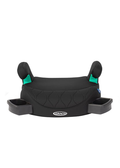 Graco Booster Max R129 ISOFIX backless booster seat, Lightweight at only 2.7kg, Suitable from 137-150cm (approx. 7 to 12 years), Midnight fashion