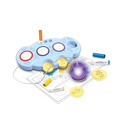 CRAYOLA Bluey Color Wonder Magic Light-Up Stamper | Includes 10 Bluey Stamps, 3 Markers, Stickers & 18 Colouring Pages | Magic Colouring Fun for Kids Ages 3+