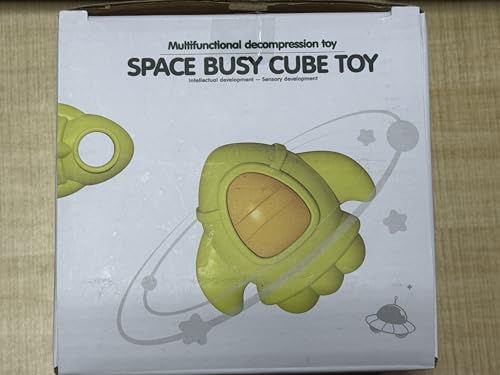 AiTuiTui Baby Montessori Toys for 2 3 Years Boys Girls, Activity Cube Sensory Toys for Toddlers Travelling, Motor Skills Busy Cube Toy for 18 Months Infant Birthday Gifts