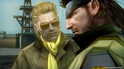 Metal Gear Solid: Master Collection Volume 2 Day One Edition for Switch by Konami, featuring game cover art and packaging.