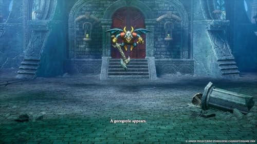 Square Enix Dragon Quest I & II HD-2D Remake for PS5 game case with cover art featuring fantasy characters and vibrant artwork.