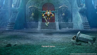 Square Enix Dragon Quest I & II HD-2D Remake for PS5 game case with cover art featuring fantasy characters and vibrant artwork.