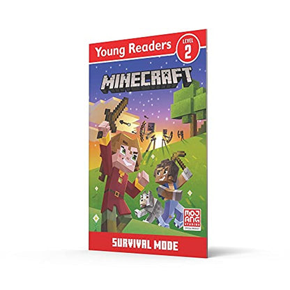 Minecraft Young Readers: Survival Mode: Get your kids into reading with this new official Minecraft gaming adventure for young, struggling or reluctant readers who love video games