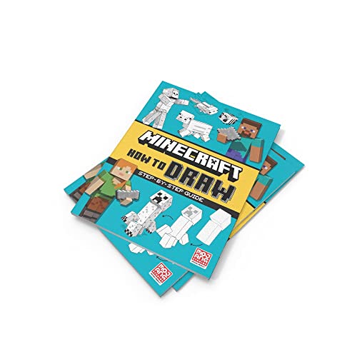 Minecraft How to Draw: An official Minecraft drawing book, fully illustrated with spaces to draw on the page – perfect for arty kids and gamers!