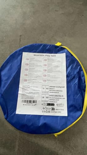 Nicecastle Play Tent for Kids Boys Girls,Rocket Ship Astronaut Spaceship Space Playhouse Indoor Outdoor kids Tent Pop Up Foldable Tents Game Party Birthday Toy for Children Toddler Baby Gift
