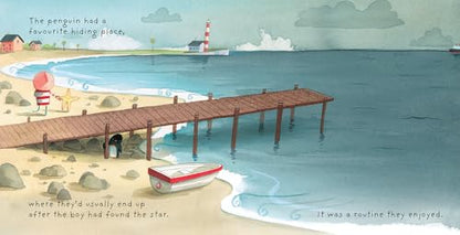 Where to Hide a Star: A new illustrated story about friendship, featuring the boy and the penguin, from highly regarded picture-book creator, Oliver Jeffers