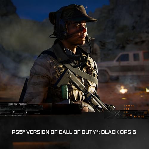 PlayStation 5 game case for Call of Duty®: Black Ops 6 with Xbox branding, featuring artwork on the front.