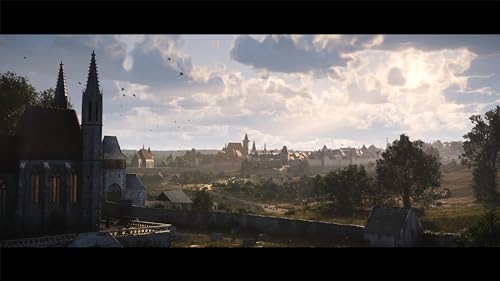 Deep Silver Kingdom Come: Deliverance II PlayStation 5 game cover art showing medieval warrior and fantasy landscape.