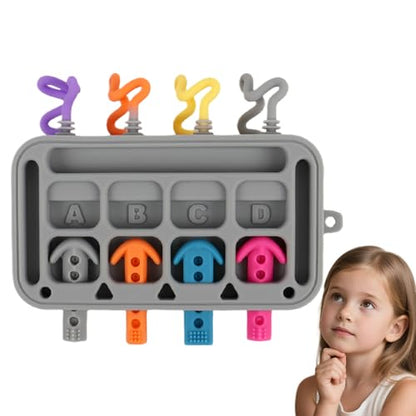 Yurosuis Activity Board for Baby,Silicone Educational Learning Toy,Toddler Sensory Toys - for 1-3 Years Old Kids Boys Girls Children Home School Kindergarten Travel