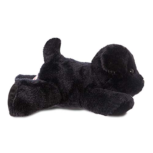 Aurora, 31295, Mini Flopsies Blackie Black Labrador Dog, 8in, Soft Toy, 8"