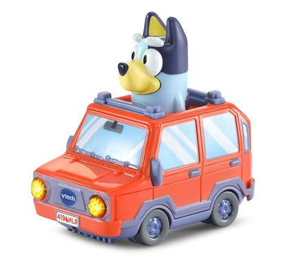 VTech Toot-Toot Drivers Road Trip Play Set, Bluey Playset includes Toy Car, Vehicle Tracks for Kids with Lights and Sounds, For Toddlers, 12 Months, 2, 3, 4+ Years, English Version