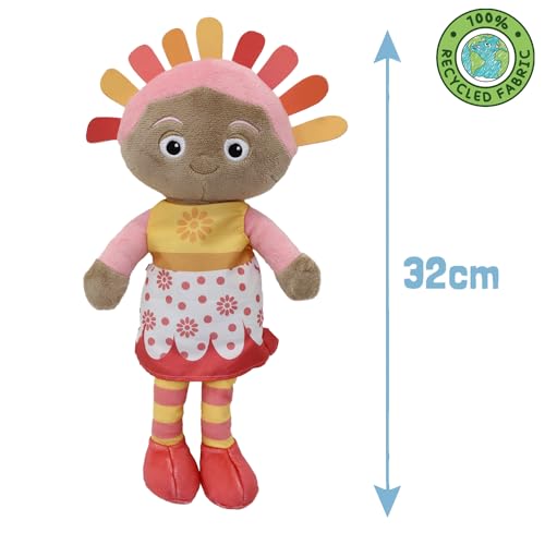 In the Night Garden Upsy Daisy Talking Teddy Bear, Cbeebies Cute & sensory toys. Comforting sounds. Kids Toys & Baby toys 0-6 months, Pink