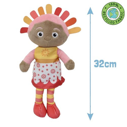In the Night Garden Upsy Daisy Talking Teddy Bear, Cbeebies Cute & sensory toys. Comforting sounds. Kids Toys & Baby toys 0-6 months, Pink