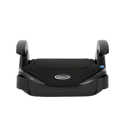 Graco Booster Basic R129 Backless Booster Car Seat, Lightweight at only 1.4kg, Suitable from approx. 7 to 12 years (135-150cm), Black fashion