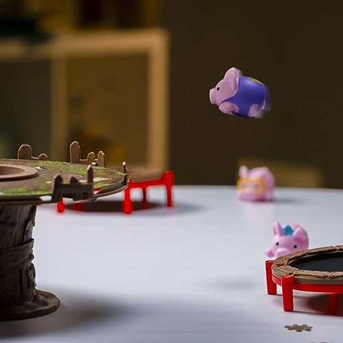 PlayMonster Pigs On Trampolines | Fun Kids Game With Bouncing Pigs | Fast-Paced Family Game | For Ages 6+