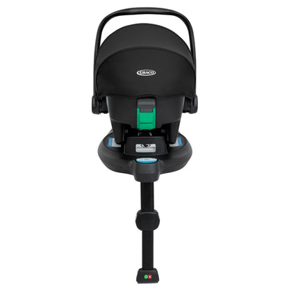 Graco SnugLite i-Size R129 Infant car seat, Suitable from 40-75cm, Birth to Approx 12 Months, Lightweight at only 3.3kg, Compatible with SnugTurn or SnugLite ISOFIX Bases, Midnight Fashion