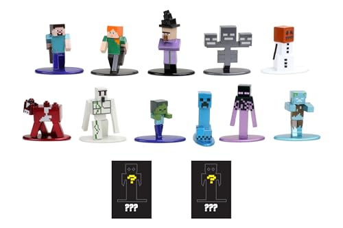 MINECRAFT NANOFIGS BLIND BAG ASSORTMENT of 1.65 inch Die Cast action figure characters to collect play and display. Perfect for gift and collector, pocket money friendly and ideal for party favours