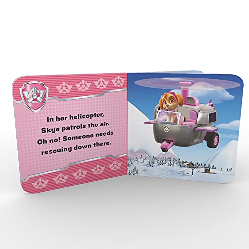 Paw Patrol Pocket Library: Six illustrated story mini board books – the perfect Christmas stocking filler for children aged 1, 2, 3, 4 based on the Nickelodeon TV Series