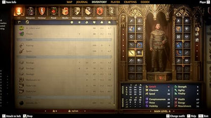 Deep Silver Kingdom Come: Deliverance II PlayStation 5 game case and cover art featuring medieval scene and title.