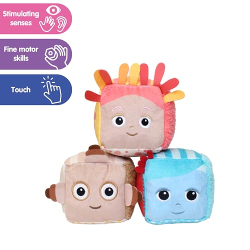 In the Night Garden Toys, these Comfort Cubes are sensory toys with each one having sound, touch and image benefits, perfect for babies and toddlers.