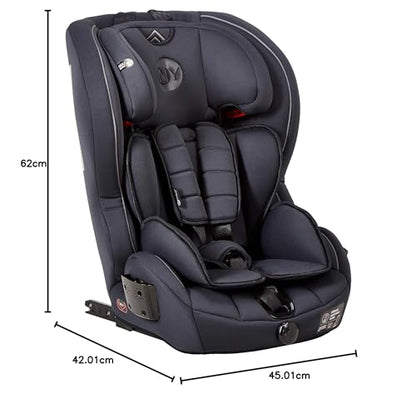 My Child Stirling Group 123 ISOFIX Car Seat Charcoal
